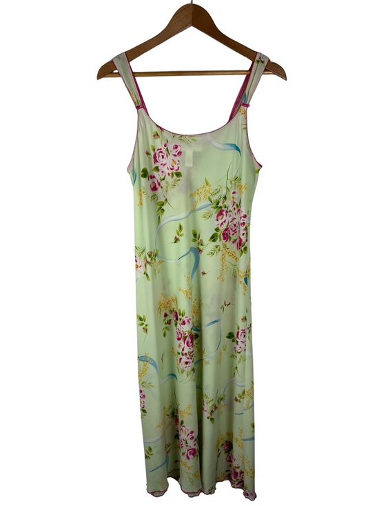 Oscar de la Renta Dresses & Skirts - Oscar de la Renta Pink Label Floral Maxi Nightgown Slip Dress Women L Feminine